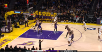 Lakers · Clippers broadcast poster