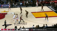 Heat · Rockets broadcast poster